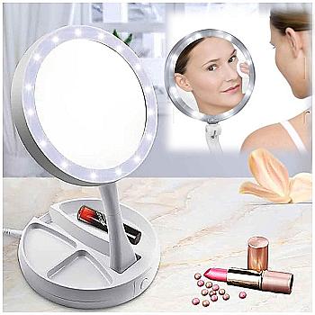 ESPEJO LED DOBLE C/ ZOOM