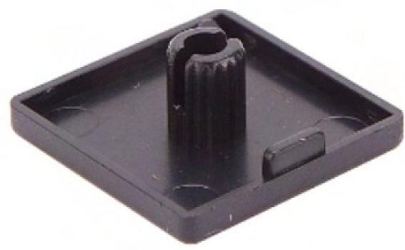 4040VT-Tapa plastica perfil 4040 doble ranura