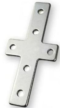 20SMAS-Placa refuerzo tipo Cruz perfil 20