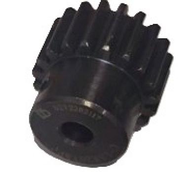 PRB2-Pinon recto 20D mod15 eje 8mm Nema 23 largo