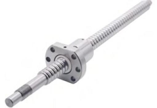 SFU32F50-Tornillo SFU3205 500mm con tuerca 4 hileras