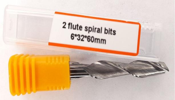 588-Fresa espiral 2 labios 6×32×60 mm