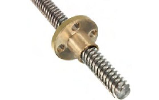 TR8X8X2-Husillo TR8x8 20cm con tuerca