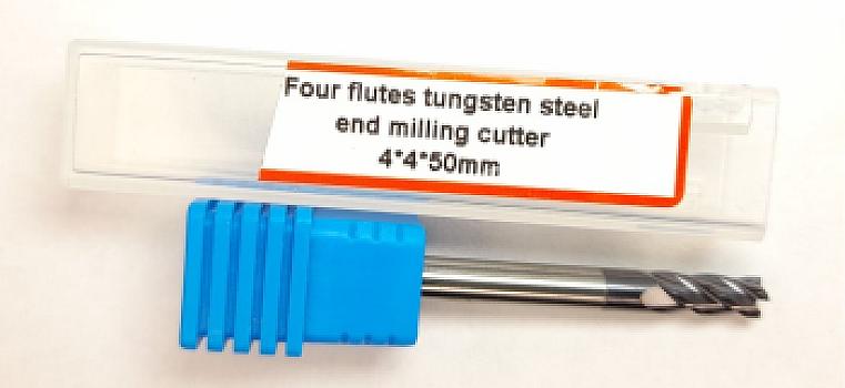 926-4×4×50 mm Fresa espiral 4 labios HRC55