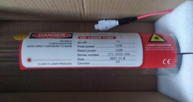F4EFR-Tubo laser CO2 EFR 100W