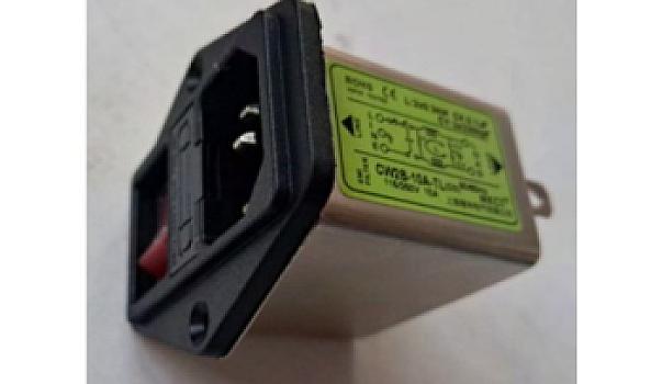 EMI10T-Filtro EMI CW2B-10A-T con interruptor y portafusible