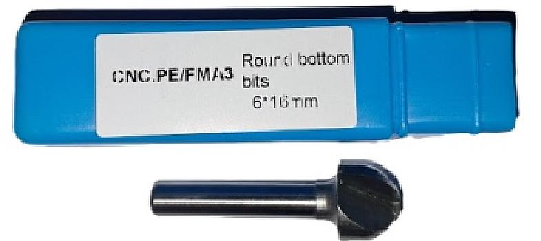 FMA3-Fresa canal semicircular madera 6×16 mm ca A