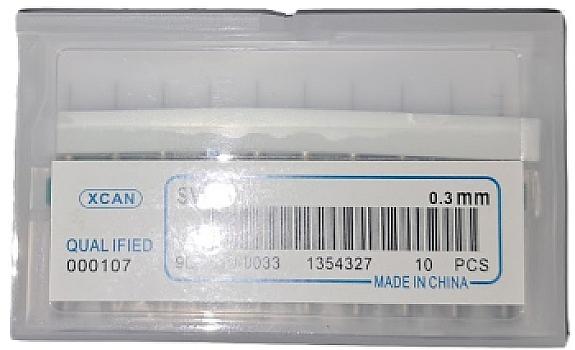 B0P3-Broca PCB carburo tungsteno 0.3mm punta SHK3.175 10 unidades