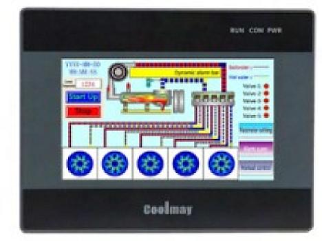 PQM5-PLC HMI COOLMAY 4.3 pulg