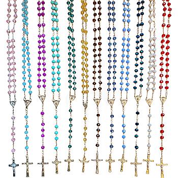 ROSARIO TIPO MURANO COLORES VARIOS