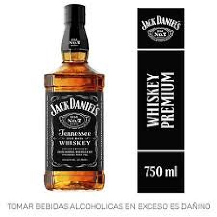 WHISKEY JACK DANIELS 750ML