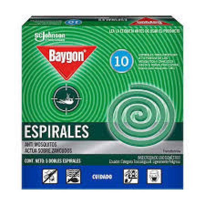 BAYGON ESPIRAL 10UND