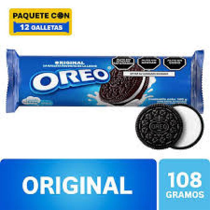 GALLETA OREO ORIGINAL 108 GR.