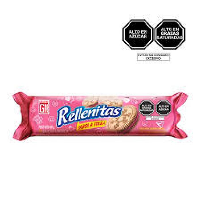 GALLETAS RELLENITAS SABOR FRESA 36 GR
