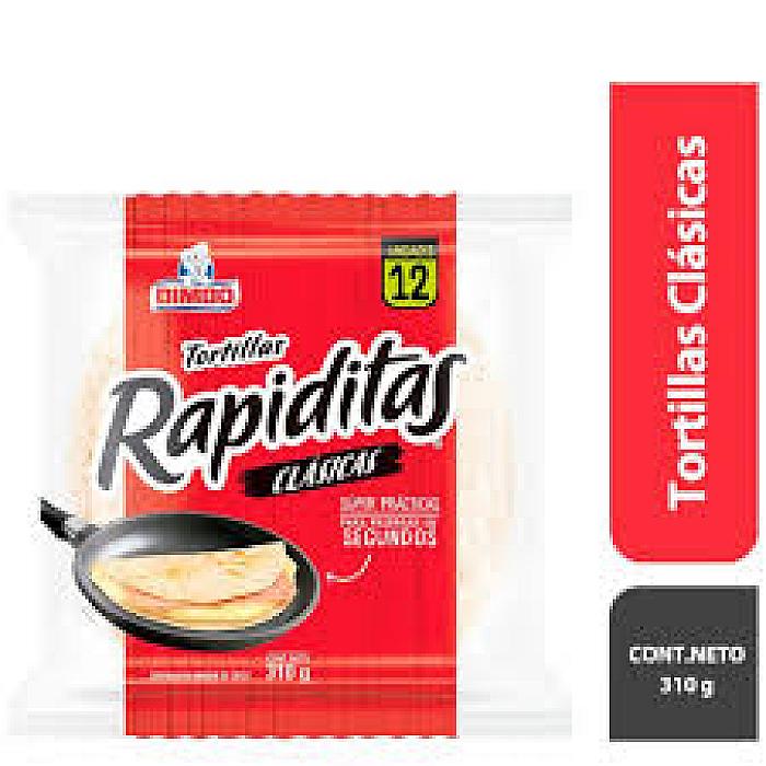 TORTILLAS RAPIDITAS CLASICAS BIMBO 310 GR