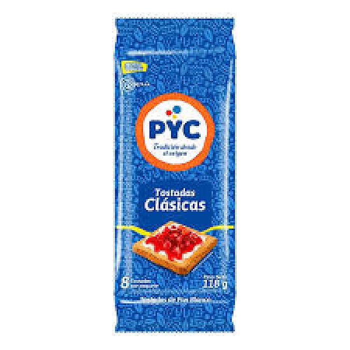 TOSTADA CLASICA PYC 118GR