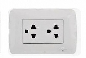 TOMACORRIENTE DOBLE C/T LUXURY HOME LIGHT