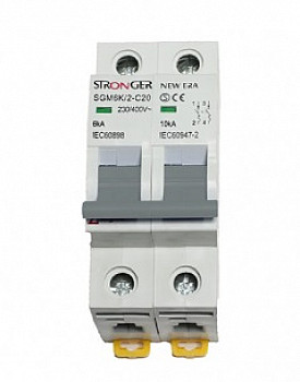 LLAVE TERMICA 2X20AMP NEW ERA STRONGER