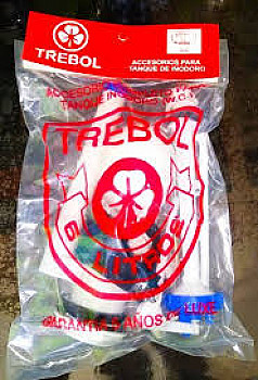 KIT DE ACCESORIOS PARA BAÑO 7/8 TREBOL