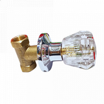 LLAVE DUCHA PESADA PERILLA ACRILICA FUGUESA