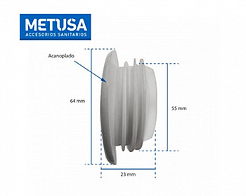 CONECTOR SOLUCION 1 1/2 - 2 METUSA MASE183V2