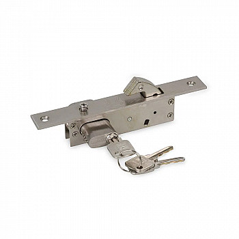 CERRADURA DE EMBUTIR T/PICO LORO CORREDIZA ACERO INOX TRAVEX