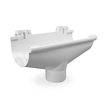 TERMINAL C/ SALIDA P/CANALETA D/LLUVIA 4 A 2 PVC