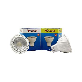DICROICO LED MR16 LUZ BLANCA 7W CUBULL