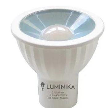 DICROICO LED GU10 LUZ BLANCA 6W LUMINIKA
