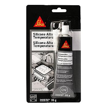 SILICONA ALTA TEMPERATURA GRIS 95GR SIKA