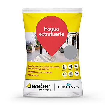 FRAGUA EXTRAFUERTE PLOMO 1KG CELIMA