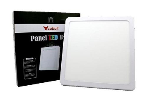 PANEL CUADRADO 24W LUZ BLANCA ADOSABLE CUBULL