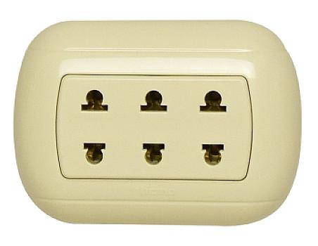 TOMACORRIENTE TRIPLE OVAL ULTRA ELECTRIC