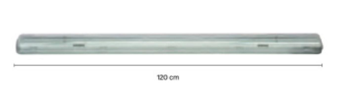 CARCASA HERMETICA P/TUBOS LED T8 2X18W X 1.20 HOME LIGHT