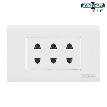 TOMACORRIENTE TRIPLE HOME LIGHT LUXURY