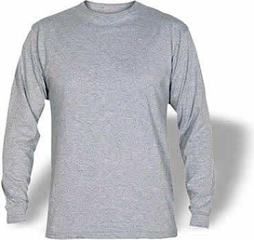 POLO GRIS INDUSTRIAL M/LARGA T/L DESCO