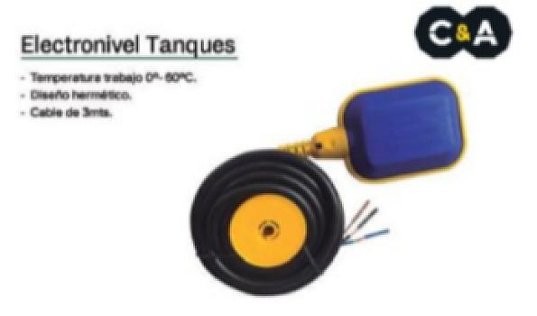 ELECTRONIVEL PARA TANQUE Y CISTERNAS 3MT C&A