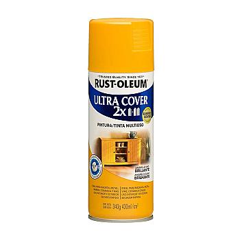PINTURA SPRAY AMARILLO ORO BRILLANTE OLEUM