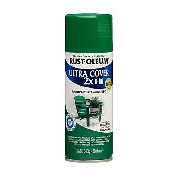 PINTURA SPRAY VERDE CLARO BRILLANTE RUST OLEUM