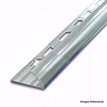 PERFIL ALUMINIO MATE MAYOLICA 9.5 X 2.00MT