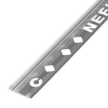 PERFIL ALUMINIO BRILLANTE T/L 10MM X 2.40MT