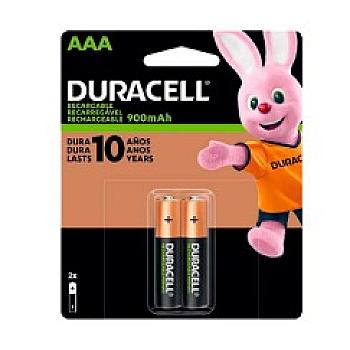 PACK 2 PILAS AAA DURACELL