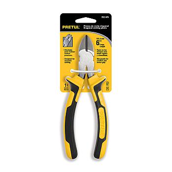 ALICATE DE CORTE DIAGONAL 6 PRETUL