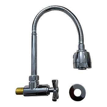 CAÑO COCINA PARED FLEXIBLE LARGO PESADO APACHE