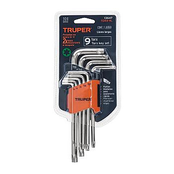 JUEGO DE LLAVE TORX LARGAS 7PZA 15553