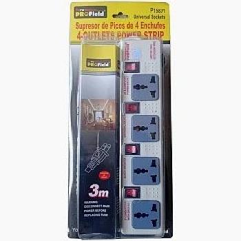 SUPRESOR DE PICO GRIS 3MTS X 4 TOMAS PROFIELD