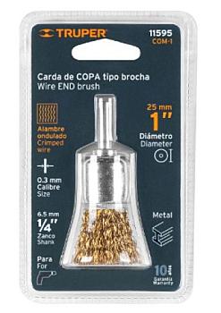 CARDA DE COPA ALAMBRE GRUESO 1 TRUPER