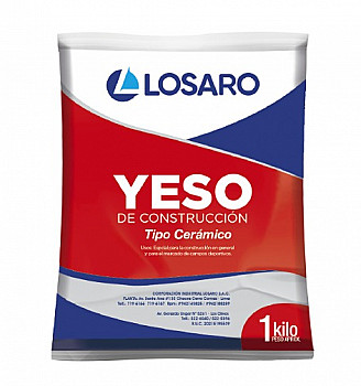 YESO CONSTRUCCION 15KG LOSARO
