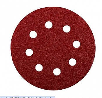 REPUESTO 5 LIJA ADHESIVA 4 1/2 CIRCULAR #80 EUROTOOLS