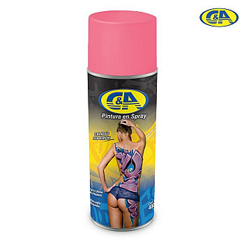 PINTURA SPRAY PEACH RED C&A
